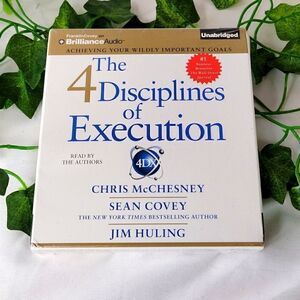 The 4 disciplines of execution. Read by the authors. NWT